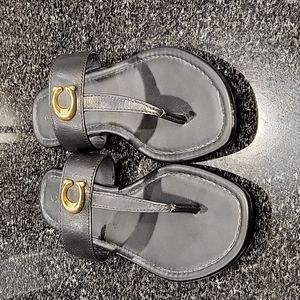 Coach flip flops
